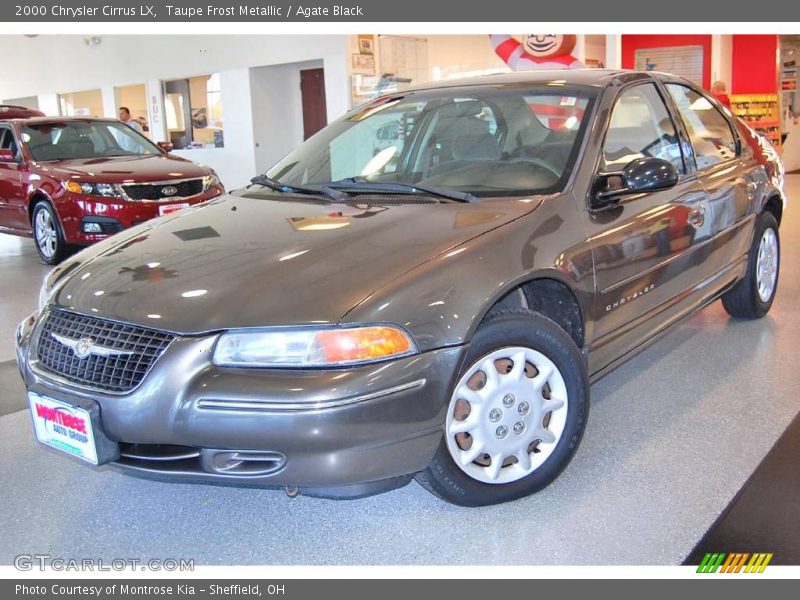 Taupe Frost Metallic / Agate Black 2000 Chrysler Cirrus LX