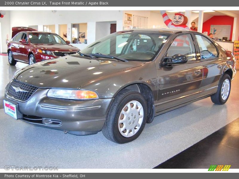 Taupe Frost Metallic / Agate Black 2000 Chrysler Cirrus LX