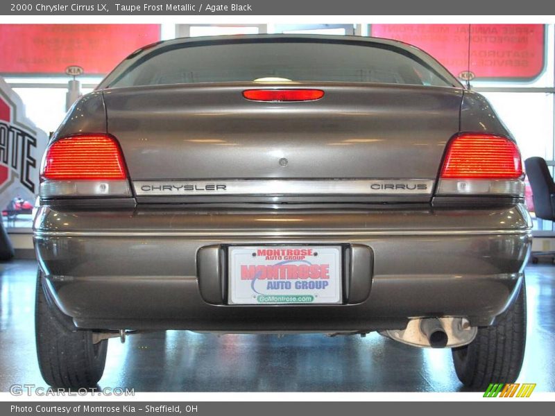 Taupe Frost Metallic / Agate Black 2000 Chrysler Cirrus LX