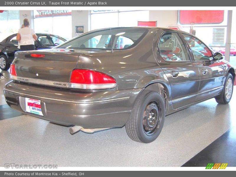 Taupe Frost Metallic / Agate Black 2000 Chrysler Cirrus LX