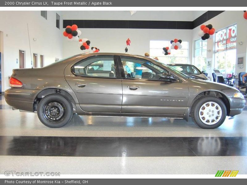 Taupe Frost Metallic / Agate Black 2000 Chrysler Cirrus LX