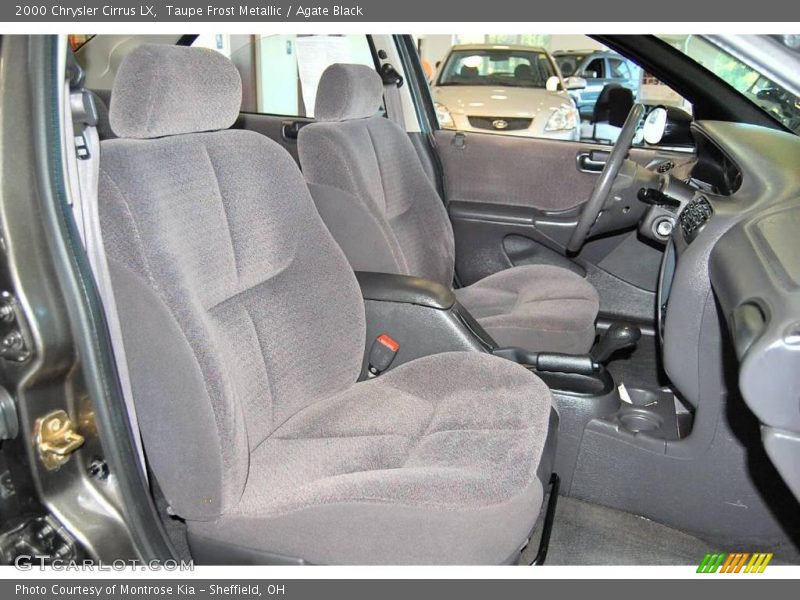 Taupe Frost Metallic / Agate Black 2000 Chrysler Cirrus LX