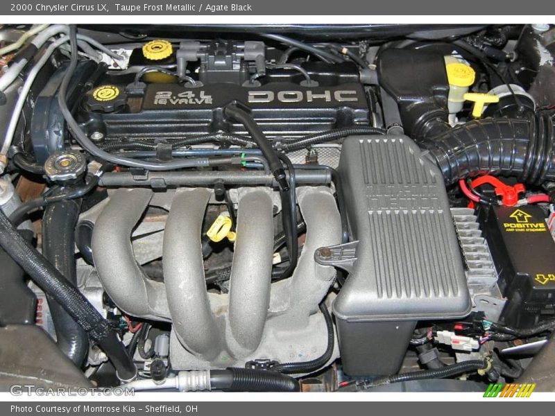 Taupe Frost Metallic / Agate Black 2000 Chrysler Cirrus LX