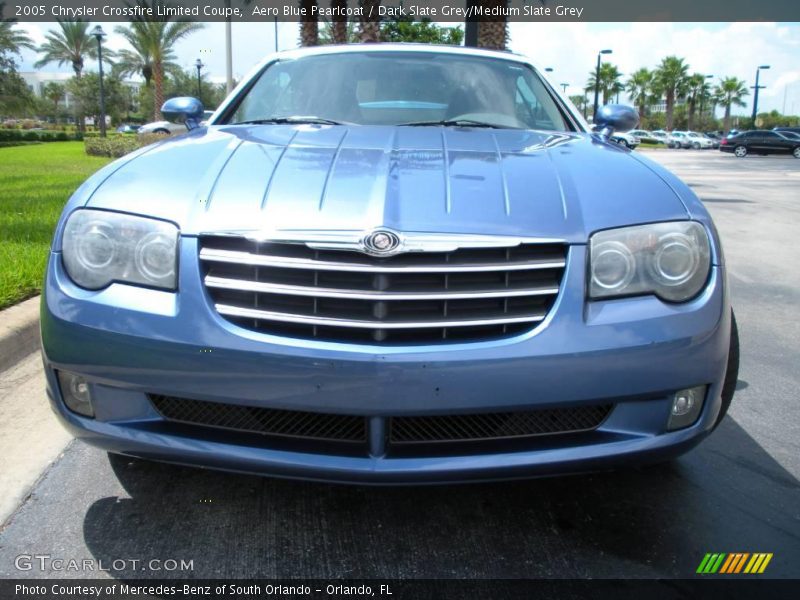 Aero Blue Pearlcoat / Dark Slate Grey/Medium Slate Grey 2005 Chrysler Crossfire Limited Coupe