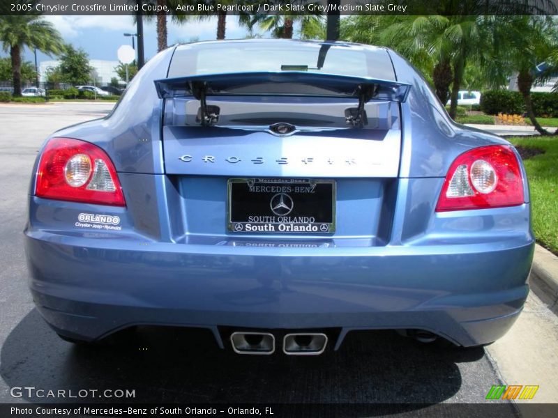 Aero Blue Pearlcoat / Dark Slate Grey/Medium Slate Grey 2005 Chrysler Crossfire Limited Coupe