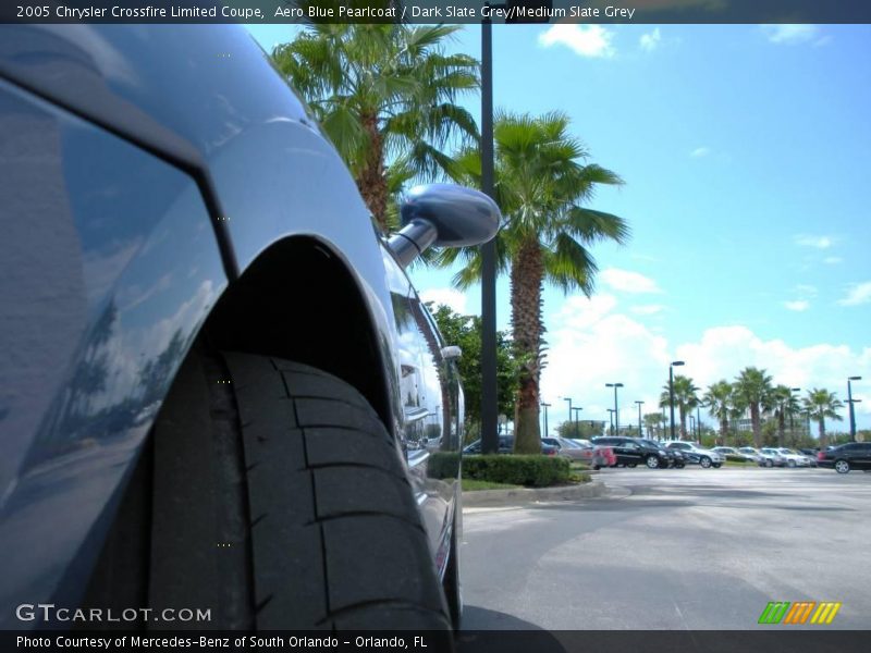 Aero Blue Pearlcoat / Dark Slate Grey/Medium Slate Grey 2005 Chrysler Crossfire Limited Coupe