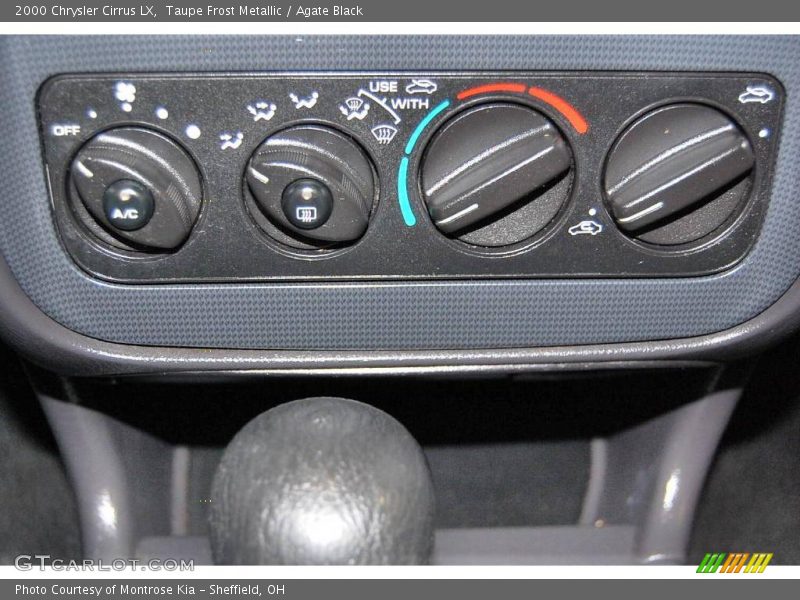 Taupe Frost Metallic / Agate Black 2000 Chrysler Cirrus LX