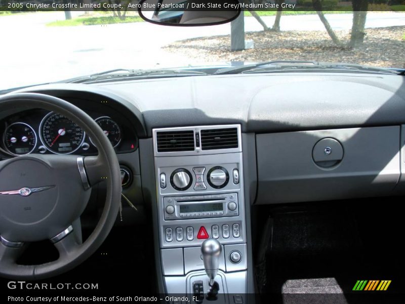 Aero Blue Pearlcoat / Dark Slate Grey/Medium Slate Grey 2005 Chrysler Crossfire Limited Coupe