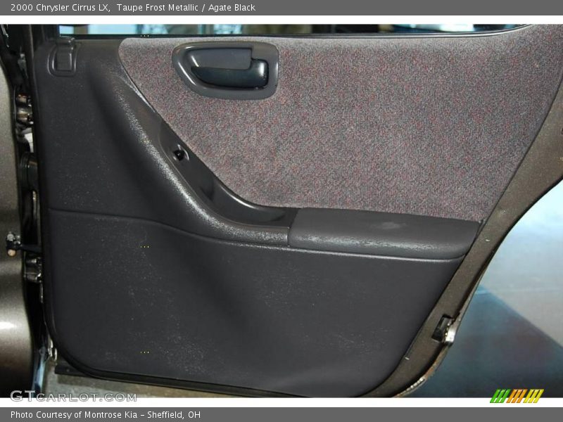 Taupe Frost Metallic / Agate Black 2000 Chrysler Cirrus LX