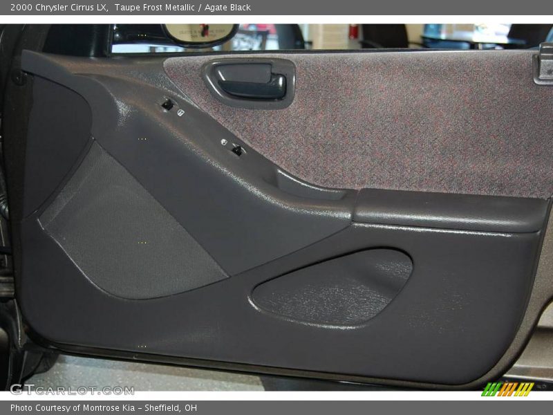 Taupe Frost Metallic / Agate Black 2000 Chrysler Cirrus LX