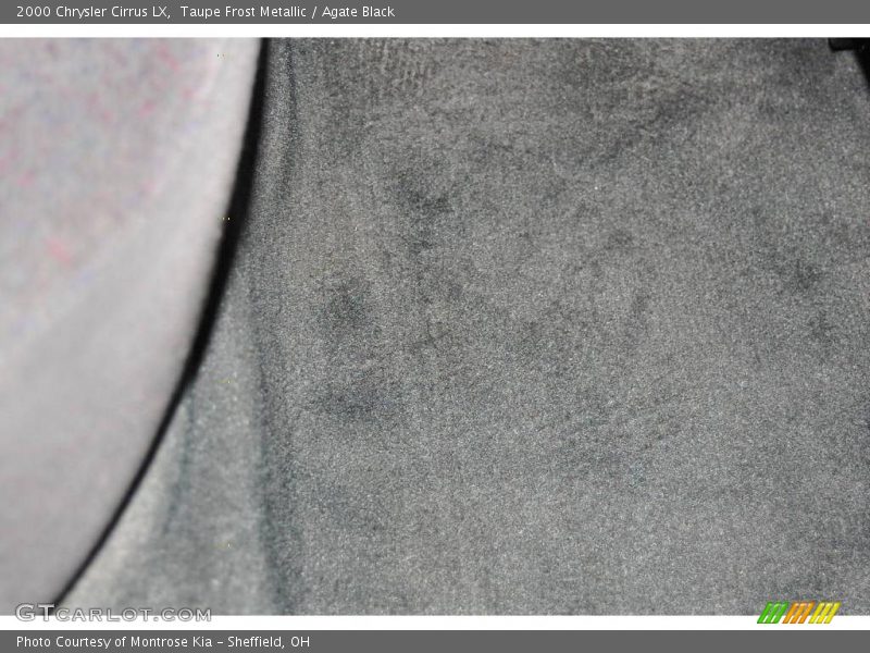Taupe Frost Metallic / Agate Black 2000 Chrysler Cirrus LX