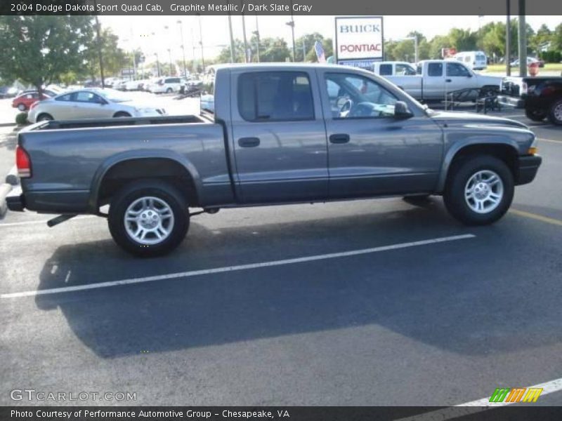 Graphite Metallic / Dark Slate Gray 2004 Dodge Dakota Sport Quad Cab