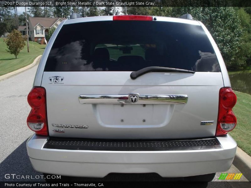 Bright Silver Metallic / Dark Slate Gray/Light Slate Gray 2007 Dodge Durango SLT