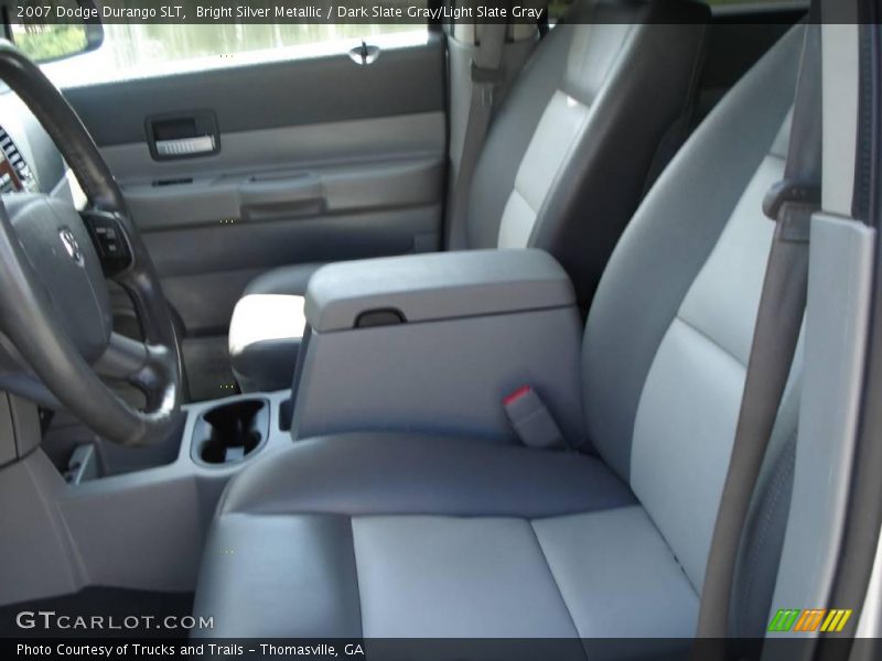 Bright Silver Metallic / Dark Slate Gray/Light Slate Gray 2007 Dodge Durango SLT