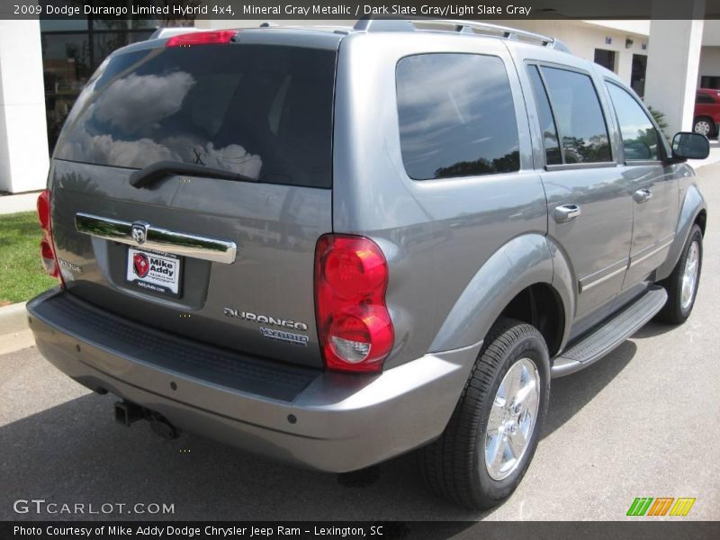 Mineral Gray Metallic / Dark Slate Gray/Light Slate Gray 2009 Dodge Durango Limited Hybrid 4x4