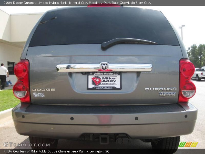 Mineral Gray Metallic / Dark Slate Gray/Light Slate Gray 2009 Dodge Durango Limited Hybrid 4x4