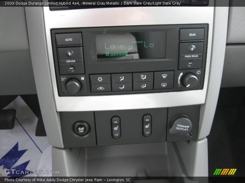 Mineral Gray Metallic / Dark Slate Gray/Light Slate Gray 2009 Dodge Durango Limited Hybrid 4x4