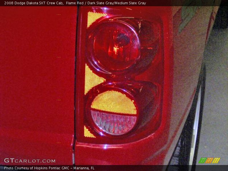 Flame Red / Dark Slate Gray/Medium Slate Gray 2008 Dodge Dakota SXT Crew Cab
