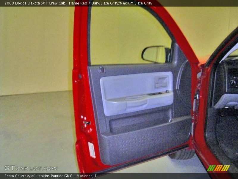 Flame Red / Dark Slate Gray/Medium Slate Gray 2008 Dodge Dakota SXT Crew Cab