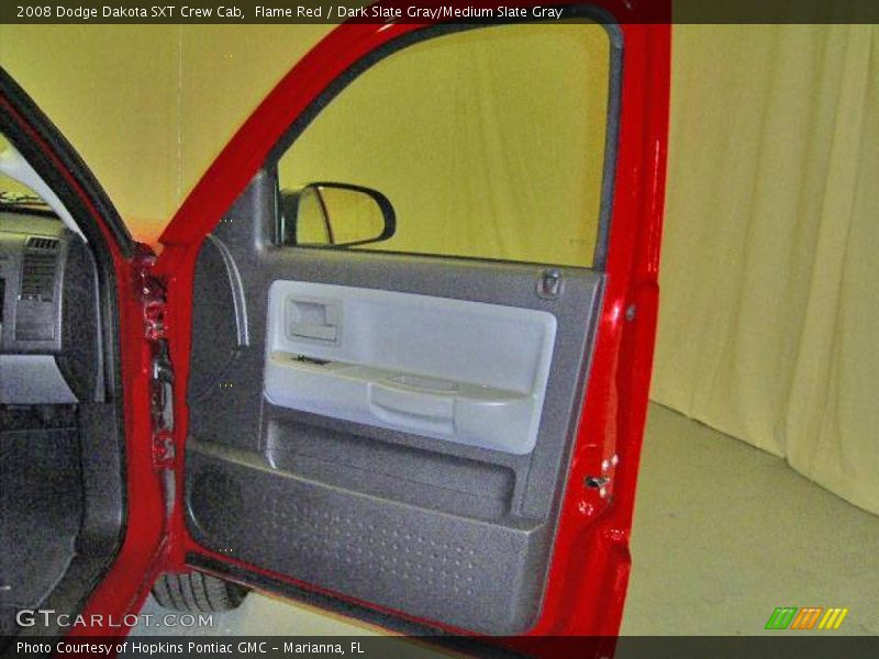 Flame Red / Dark Slate Gray/Medium Slate Gray 2008 Dodge Dakota SXT Crew Cab