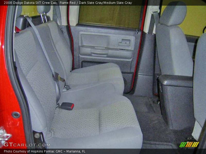 Flame Red / Dark Slate Gray/Medium Slate Gray 2008 Dodge Dakota SXT Crew Cab