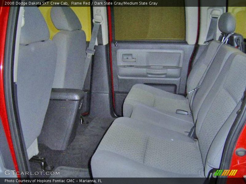 Flame Red / Dark Slate Gray/Medium Slate Gray 2008 Dodge Dakota SXT Crew Cab