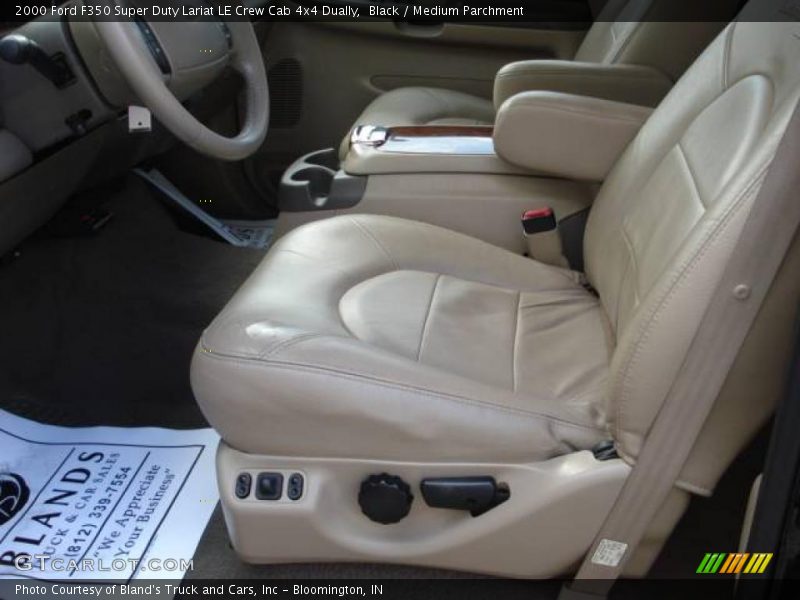 Black / Medium Parchment 2000 Ford F350 Super Duty Lariat LE Crew Cab 4x4 Dually