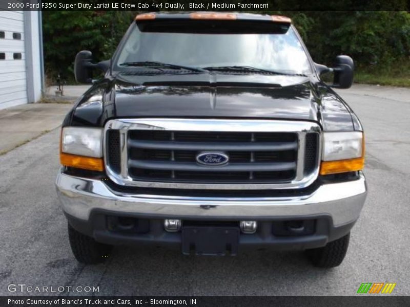 Black / Medium Parchment 2000 Ford F350 Super Duty Lariat LE Crew Cab 4x4 Dually