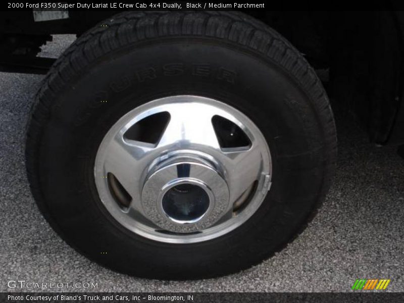 Black / Medium Parchment 2000 Ford F350 Super Duty Lariat LE Crew Cab 4x4 Dually