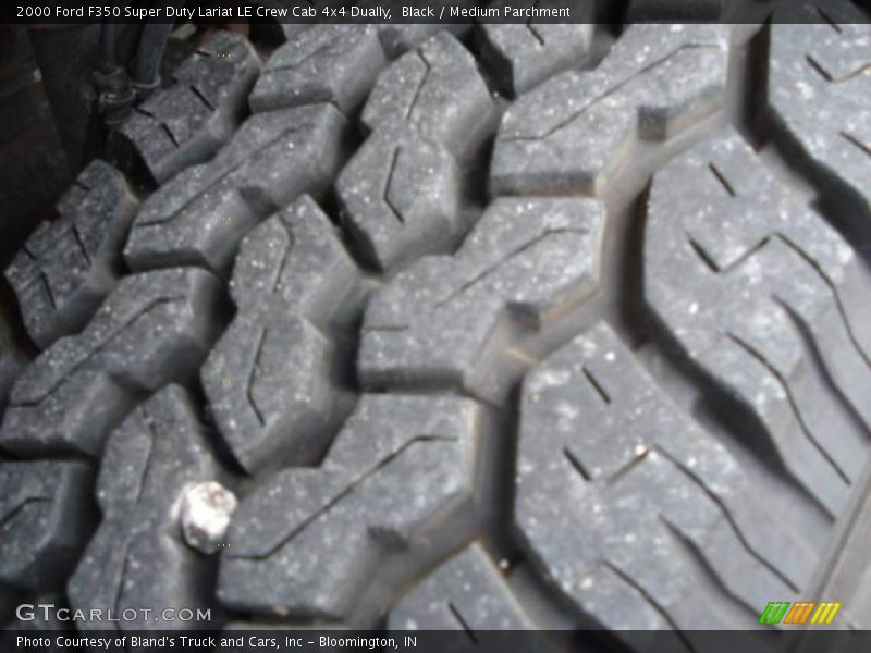 Black / Medium Parchment 2000 Ford F350 Super Duty Lariat LE Crew Cab 4x4 Dually