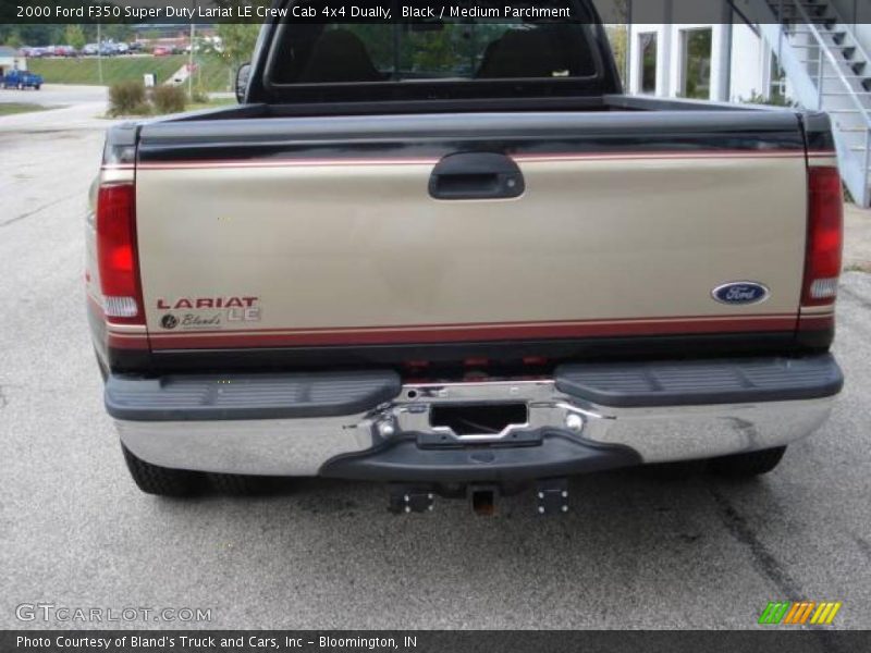 Black / Medium Parchment 2000 Ford F350 Super Duty Lariat LE Crew Cab 4x4 Dually