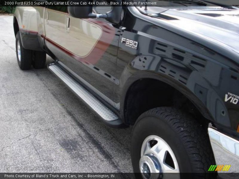 Black / Medium Parchment 2000 Ford F350 Super Duty Lariat LE Crew Cab 4x4 Dually