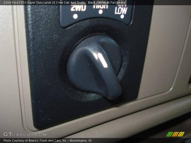 Black / Medium Parchment 2000 Ford F350 Super Duty Lariat LE Crew Cab 4x4 Dually