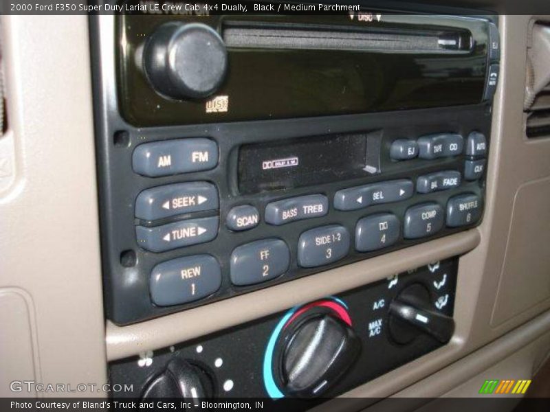 Black / Medium Parchment 2000 Ford F350 Super Duty Lariat LE Crew Cab 4x4 Dually