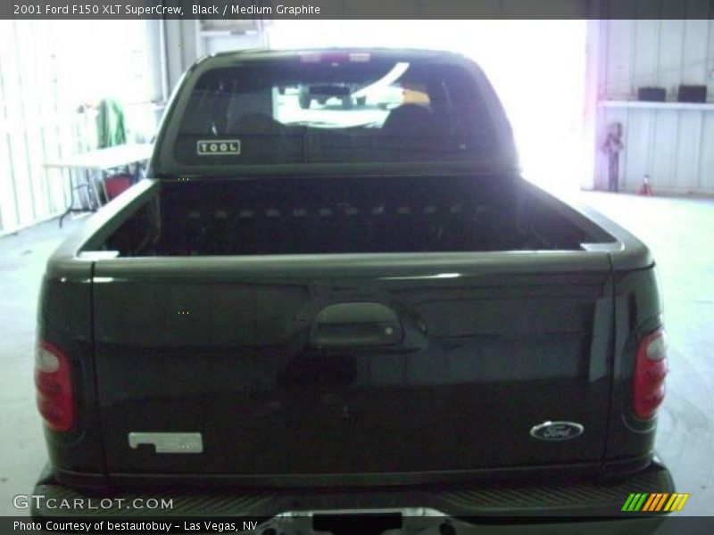 Black / Medium Graphite 2001 Ford F150 XLT SuperCrew