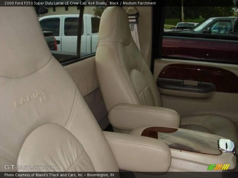 Black / Medium Parchment 2000 Ford F350 Super Duty Lariat LE Crew Cab 4x4 Dually