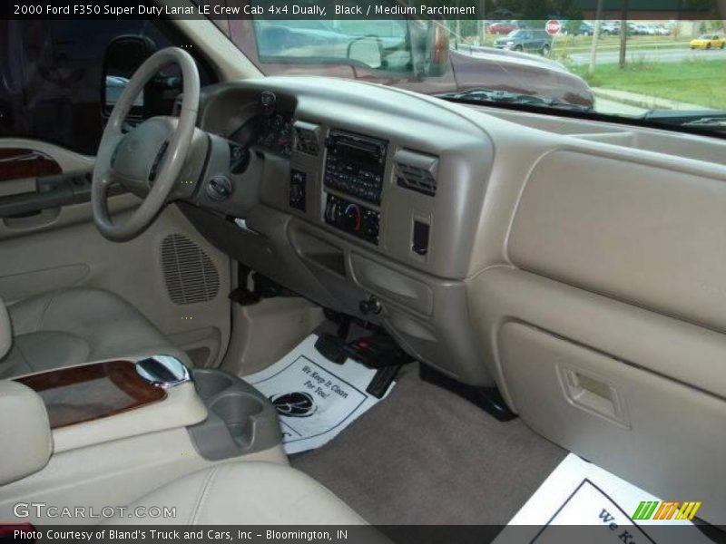 Black / Medium Parchment 2000 Ford F350 Super Duty Lariat LE Crew Cab 4x4 Dually