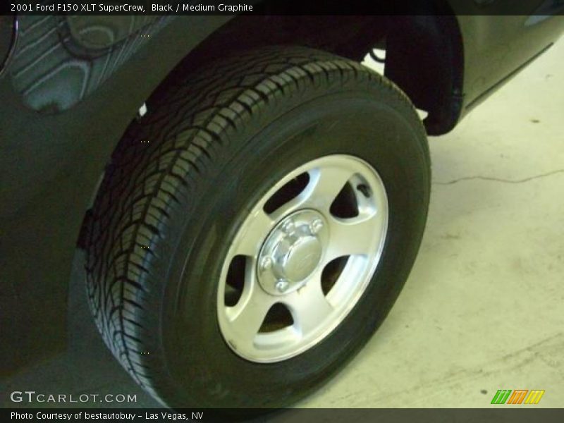 Black / Medium Graphite 2001 Ford F150 XLT SuperCrew