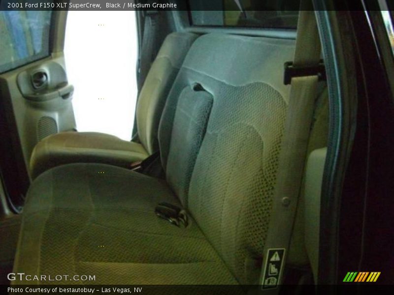 Black / Medium Graphite 2001 Ford F150 XLT SuperCrew