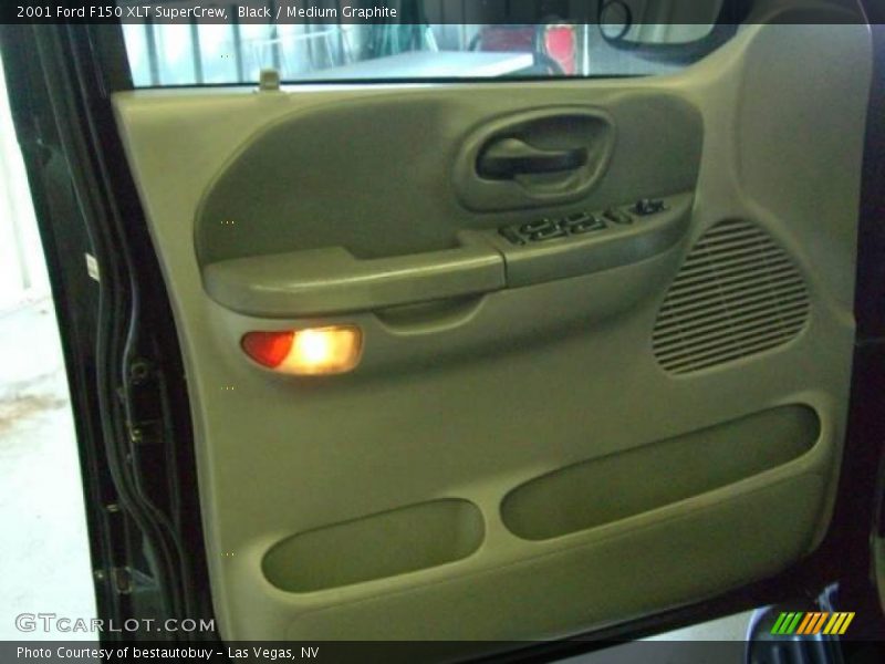 Black / Medium Graphite 2001 Ford F150 XLT SuperCrew