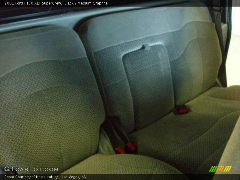 Black / Medium Graphite 2001 Ford F150 XLT SuperCrew