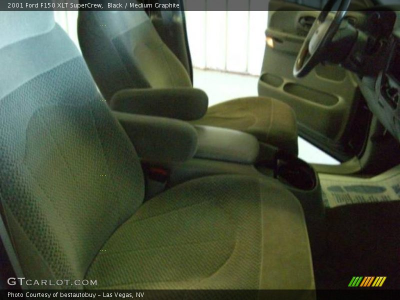 Black / Medium Graphite 2001 Ford F150 XLT SuperCrew