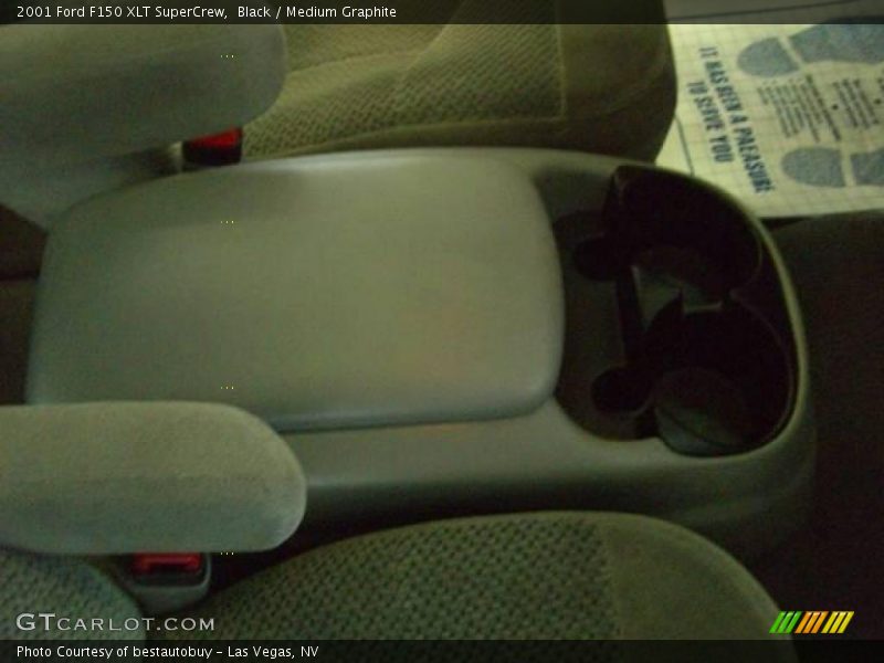 Black / Medium Graphite 2001 Ford F150 XLT SuperCrew