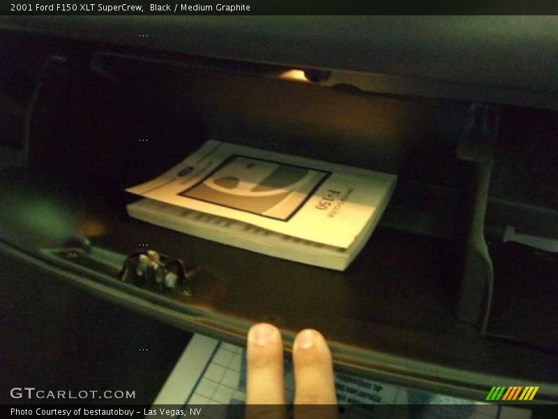 Black / Medium Graphite 2001 Ford F150 XLT SuperCrew