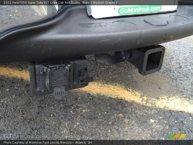Black / Medium Graphite 2001 Ford F350 Super Duty XLT Crew Cab 4x4 Dually