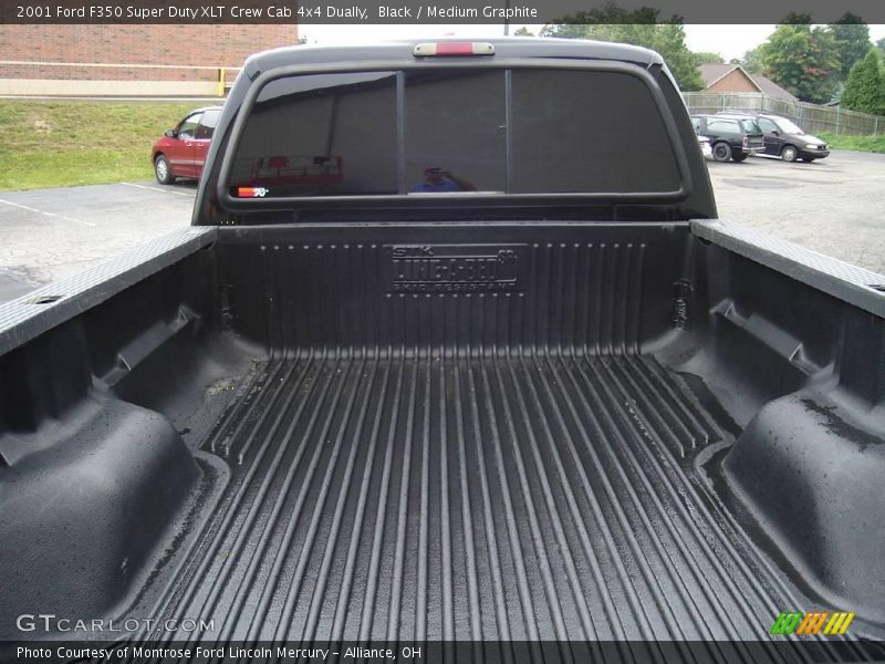 Black / Medium Graphite 2001 Ford F350 Super Duty XLT Crew Cab 4x4 Dually