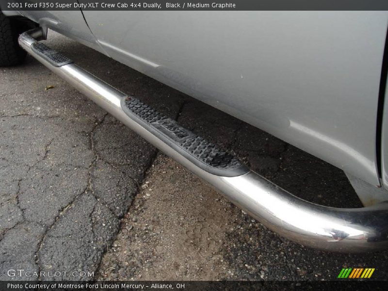 Black / Medium Graphite 2001 Ford F350 Super Duty XLT Crew Cab 4x4 Dually