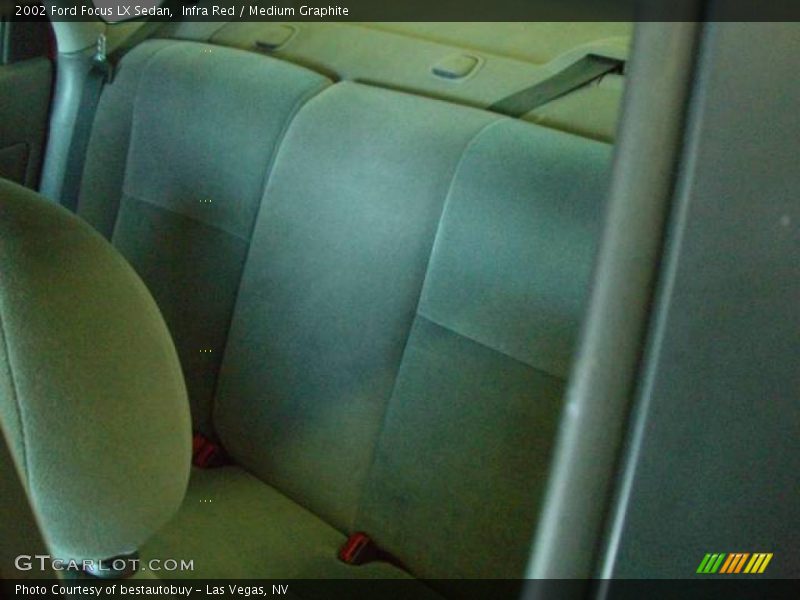Infra Red / Medium Graphite 2002 Ford Focus LX Sedan