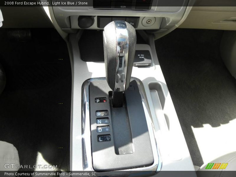 Light Ice Blue / Stone 2008 Ford Escape Hybrid
