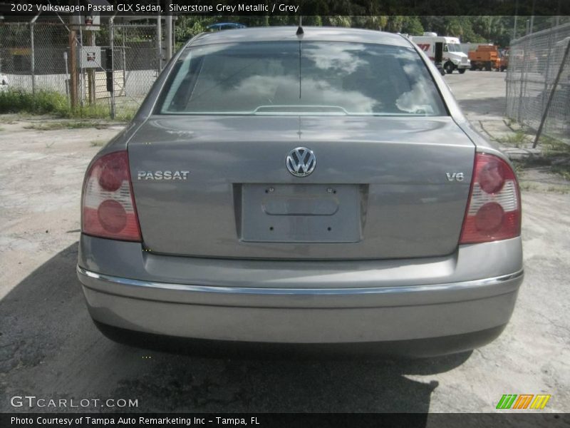 Silverstone Grey Metallic / Grey 2002 Volkswagen Passat GLX Sedan